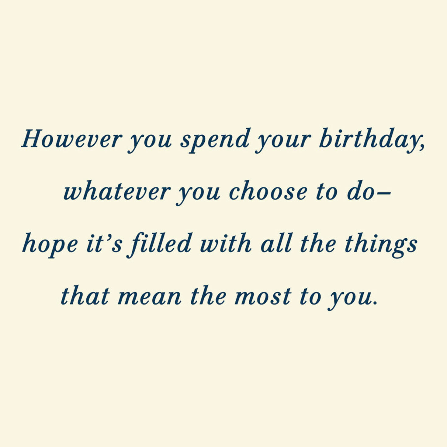 Turquoise, Blue and Gold Polka Dots Birthday Card Sentiment image number 2