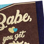 Lucky Me to Savor It All Romantic Birthday Card for Him, , large image number 4