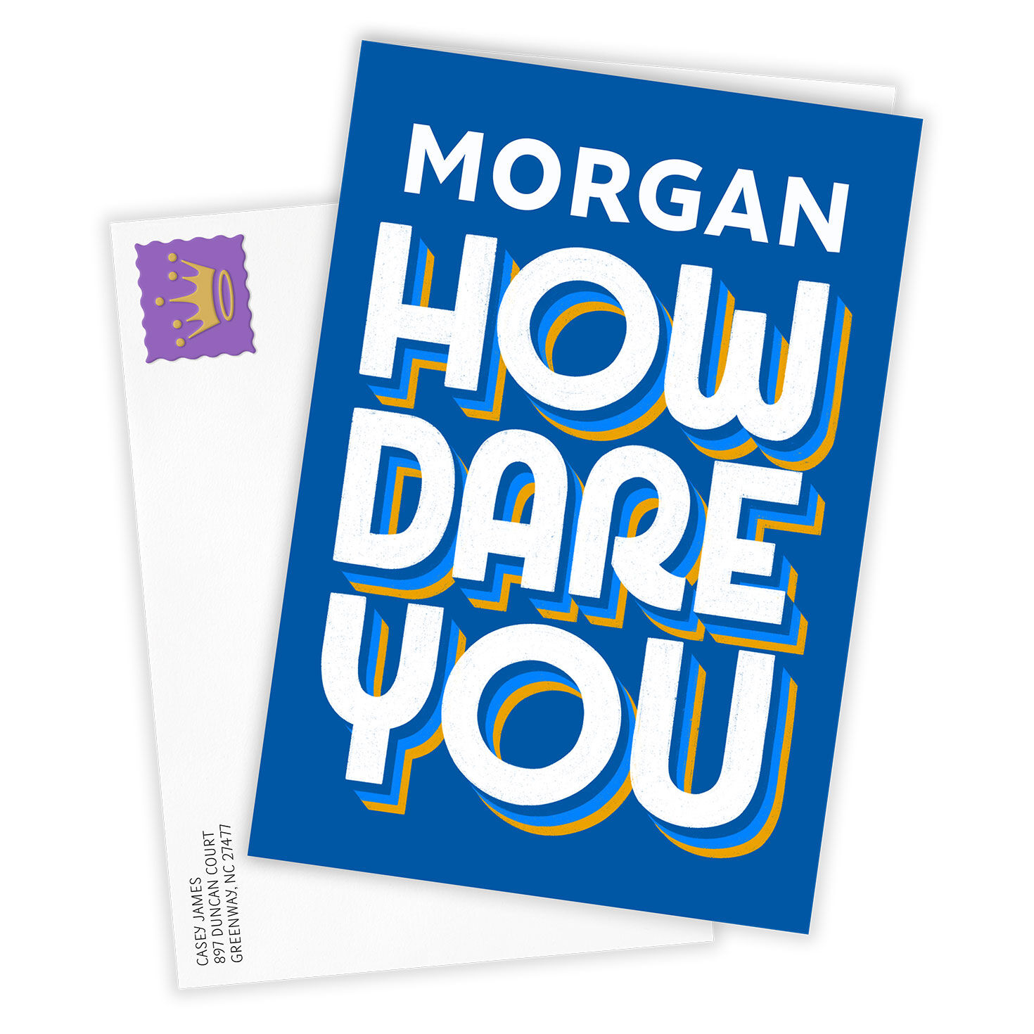 How Dare You Custom Card, , large image number 2