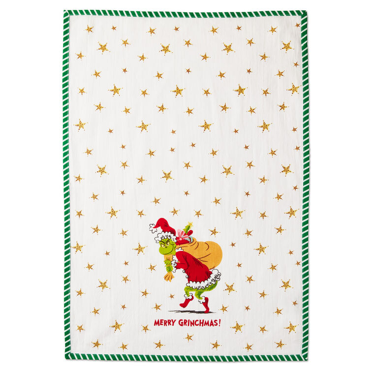 Dr. Seuss's How the Grinch Stole Christmas!™ Merry Grinchmas Tea Towels, Set of 2