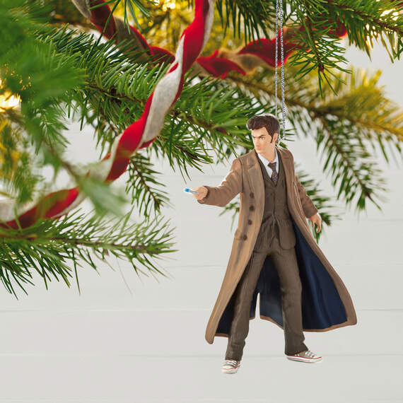 Doctor Who The Tenth Doctor Ornament, , large image number 2