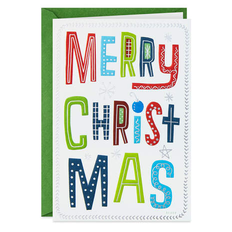 Very Merry Christmas Card, , large