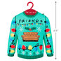 Friends Ugly Christmas Sweater Keepsake Ornament measurement image number 3