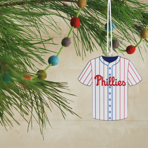 MLB Philadelphia Phillies™ Baseball Jersey Metal Hallmark Ornament, 