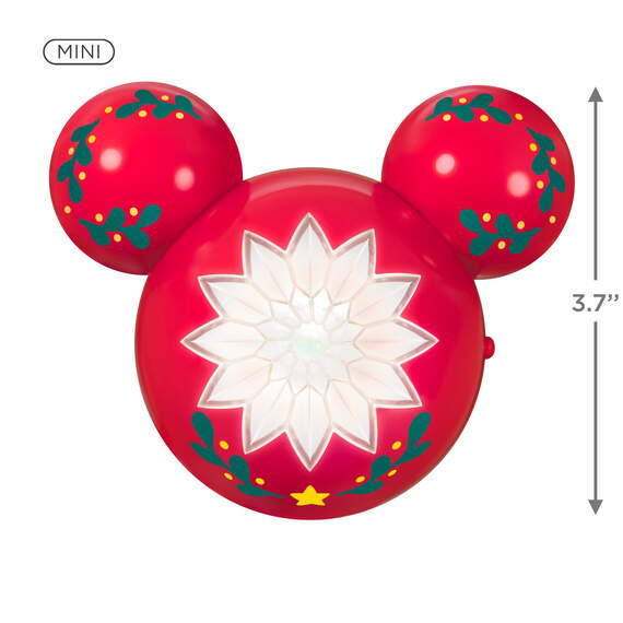 Mini Disney Mickey Mouse ShowToppers Musical Tree Topper With Light, 3.7", , large image number 2