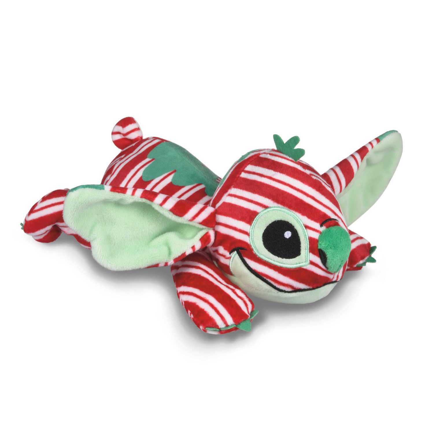 Disney Stitch Candy Cane Floppy Plush, 11"