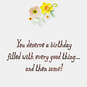 A Day for Smiling and Dreaming Birthday Card, , large image number 2