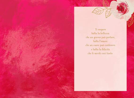 All the Love Italian-Language Mother's Day Card, , large image number 2