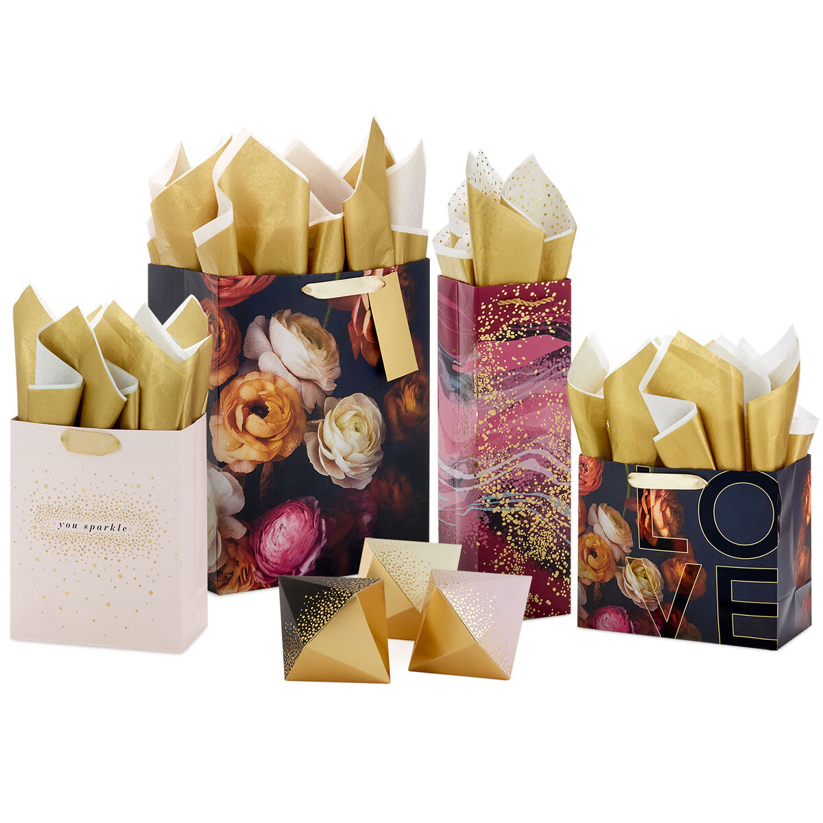 Lush & Luxe Gift Wrap Collection Gift Bags Hallmark