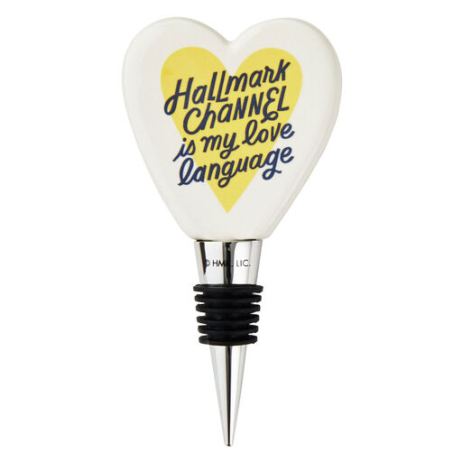 Hallmark Channel Love Language Wine Bottle Stopper, 