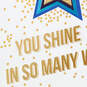 Daughter, You Shine in So Many Ways Graduation Card, , large image number 5