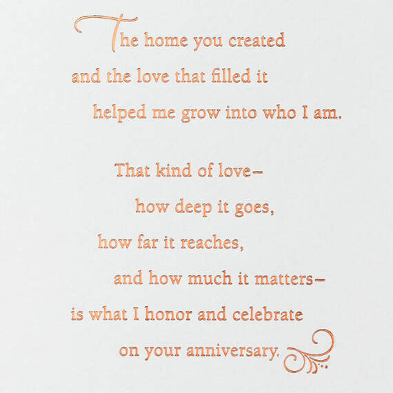 Celebrating Both of You Anniversary Card for Parents, , large image number 2