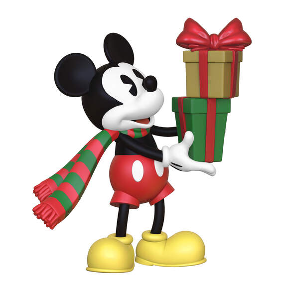 Mini Disney Mickey Mouse Mickey's Special Delivery Ornament, 1.16"