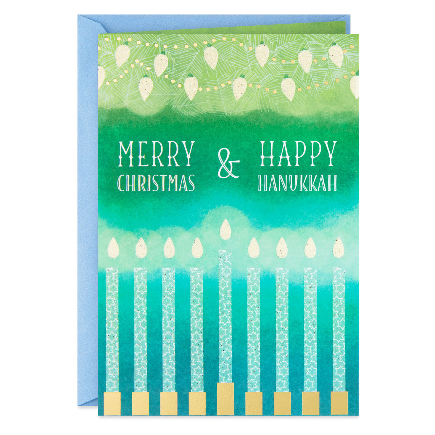 Merry Christmas And Happy Hanukkah Card Greeting Cards Hallmark