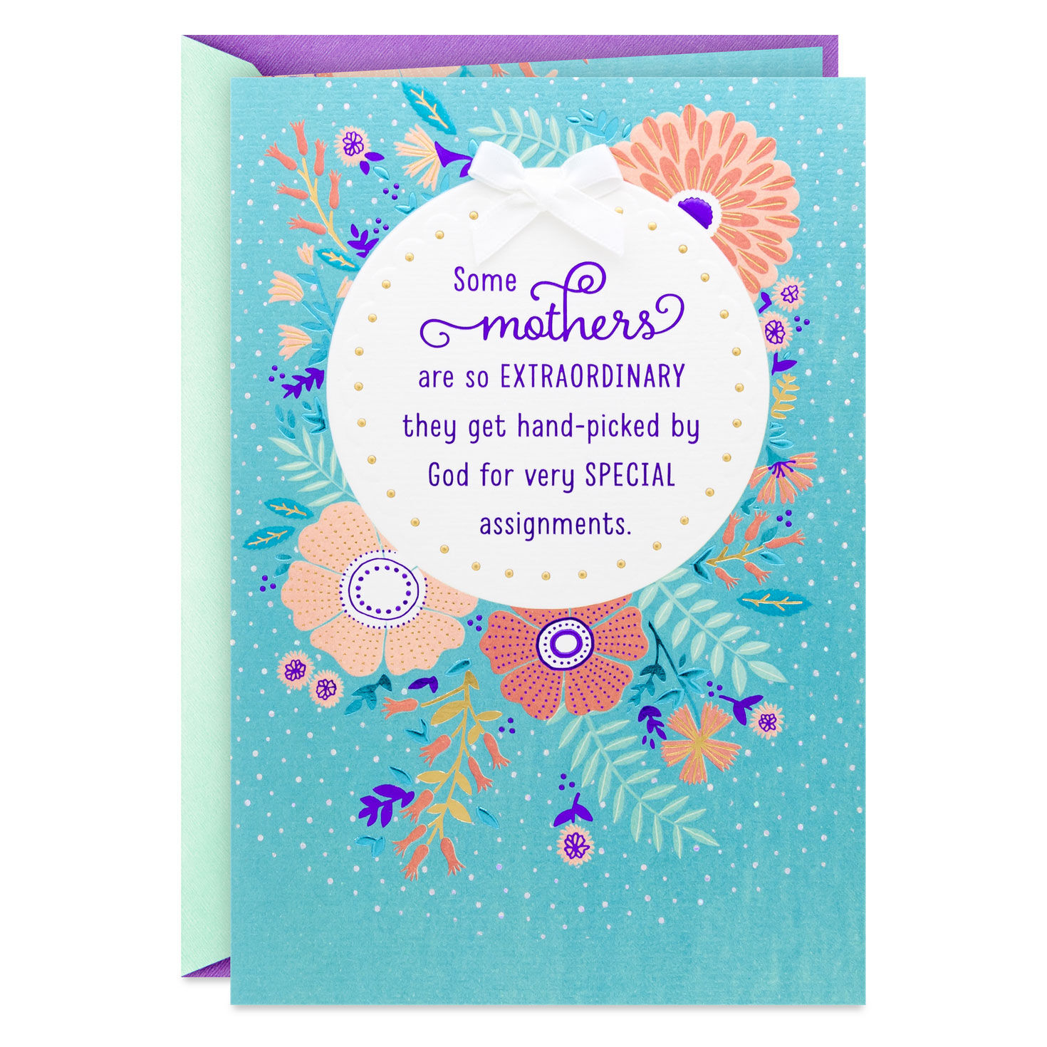 You Were Hand-Picked by God Religious Mother's Day Card for Mom