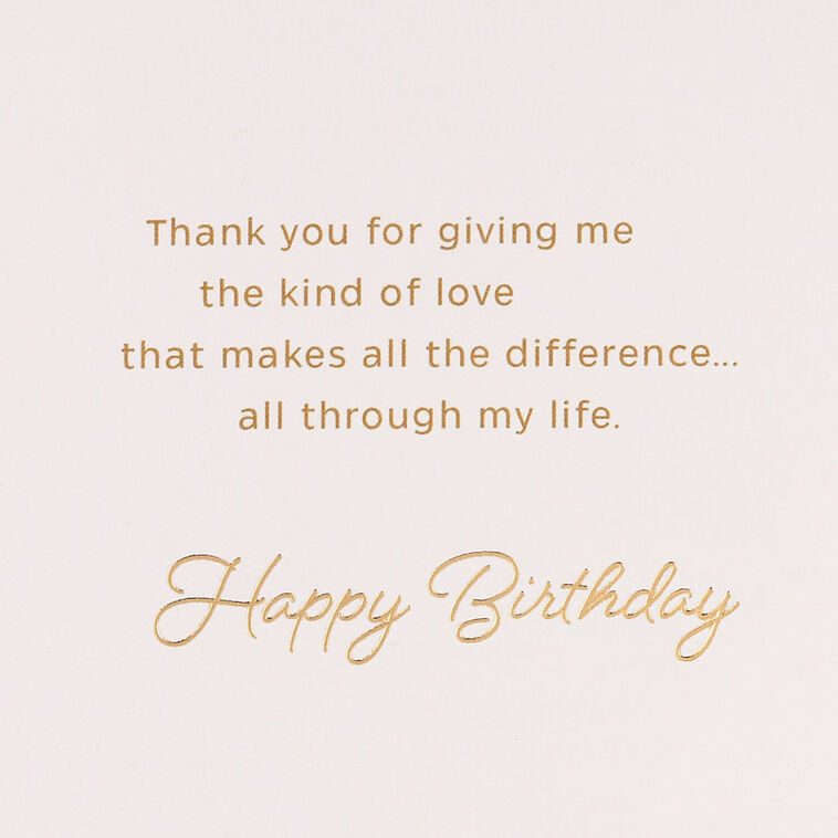 Grateful for All the Love All Through Life Birthday Card for Mother, , large image number 2