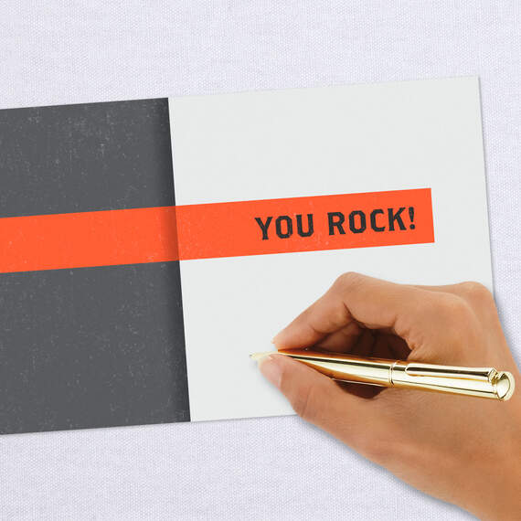 You Rock Musical Thank-You Card, , large image number 6