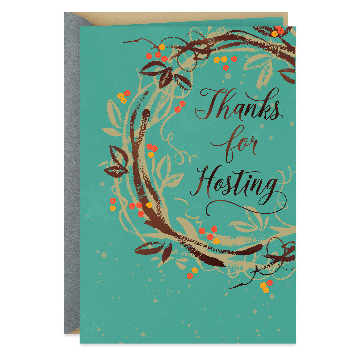 Thank You For Hosting Thanksgiving Card Greeting Cards Hallmark
