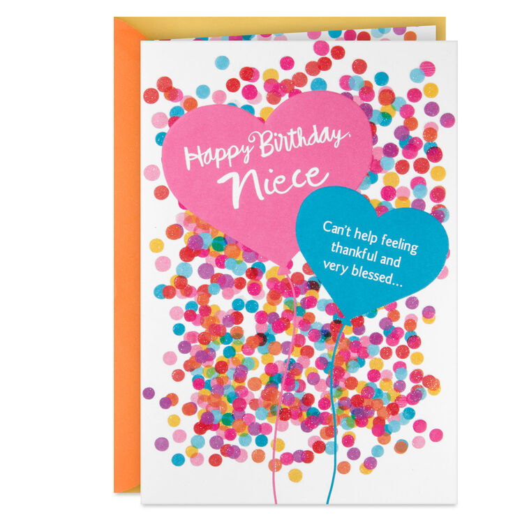 You Are a Gift Religious Birthday Card for Niece