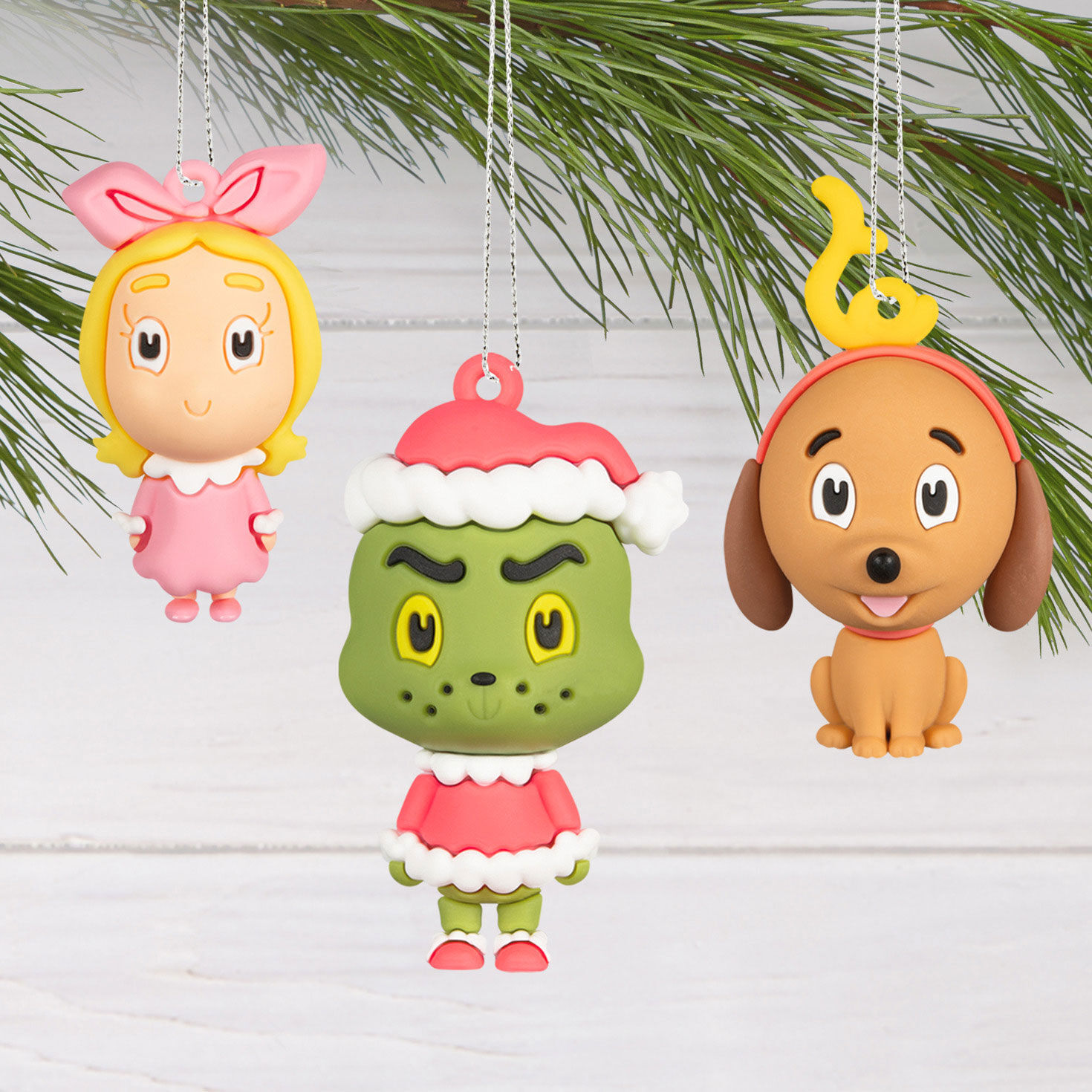 How the Grinch Stole Christmas Countdown Calendar hanging on tree image number 3