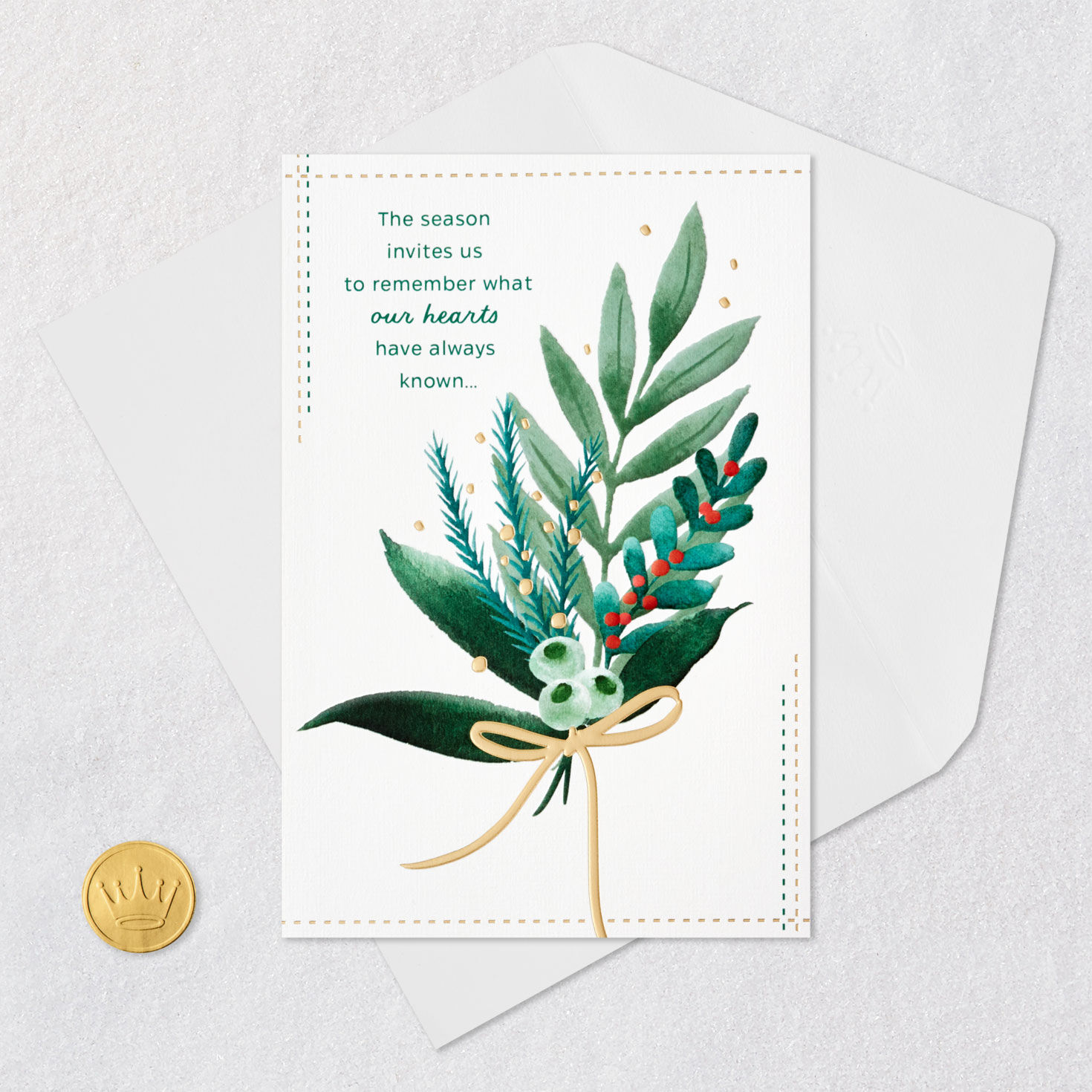 Wishing You Peace Thinking of You Christmas Card, , large image number 5