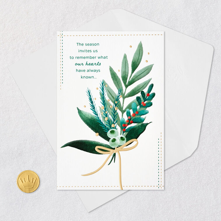 Wishing You Peace Thinking of You Christmas Card, , large image number 5