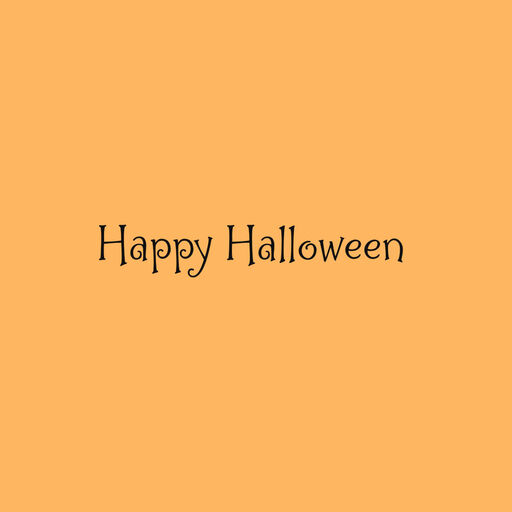 Pumpkin on Fence Happy Halloween Card, 