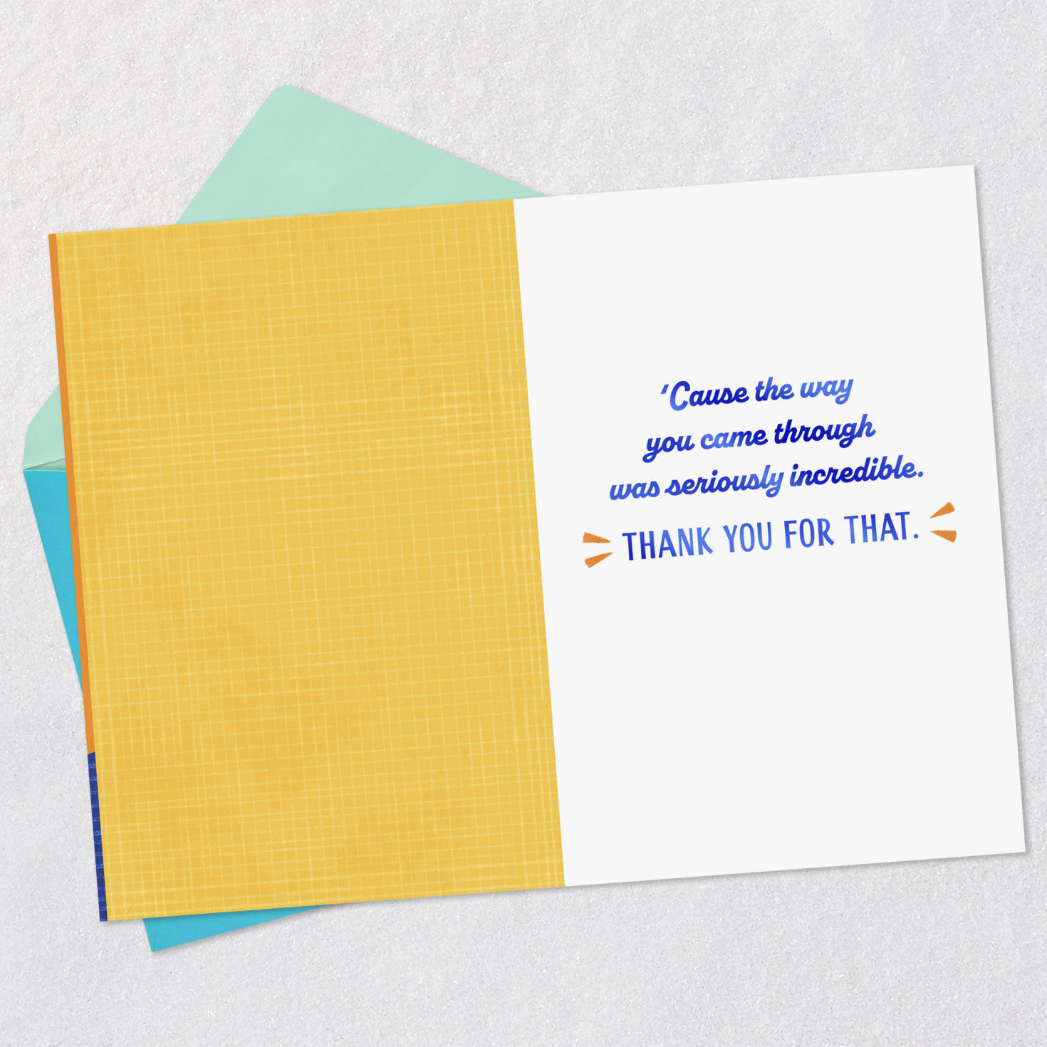 You Deserve a Shout-Out Thank-You Card for only USD 2.99 | Hallmark