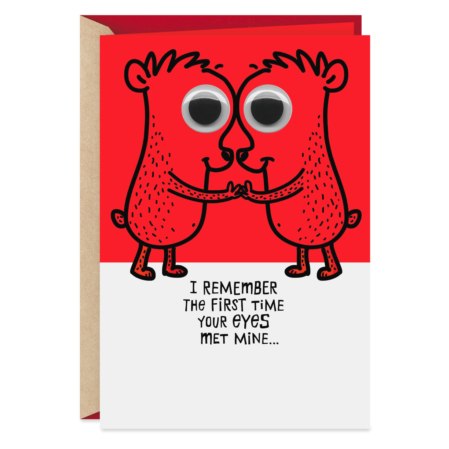 Googly-Eyed Funny Sweetest Day Card