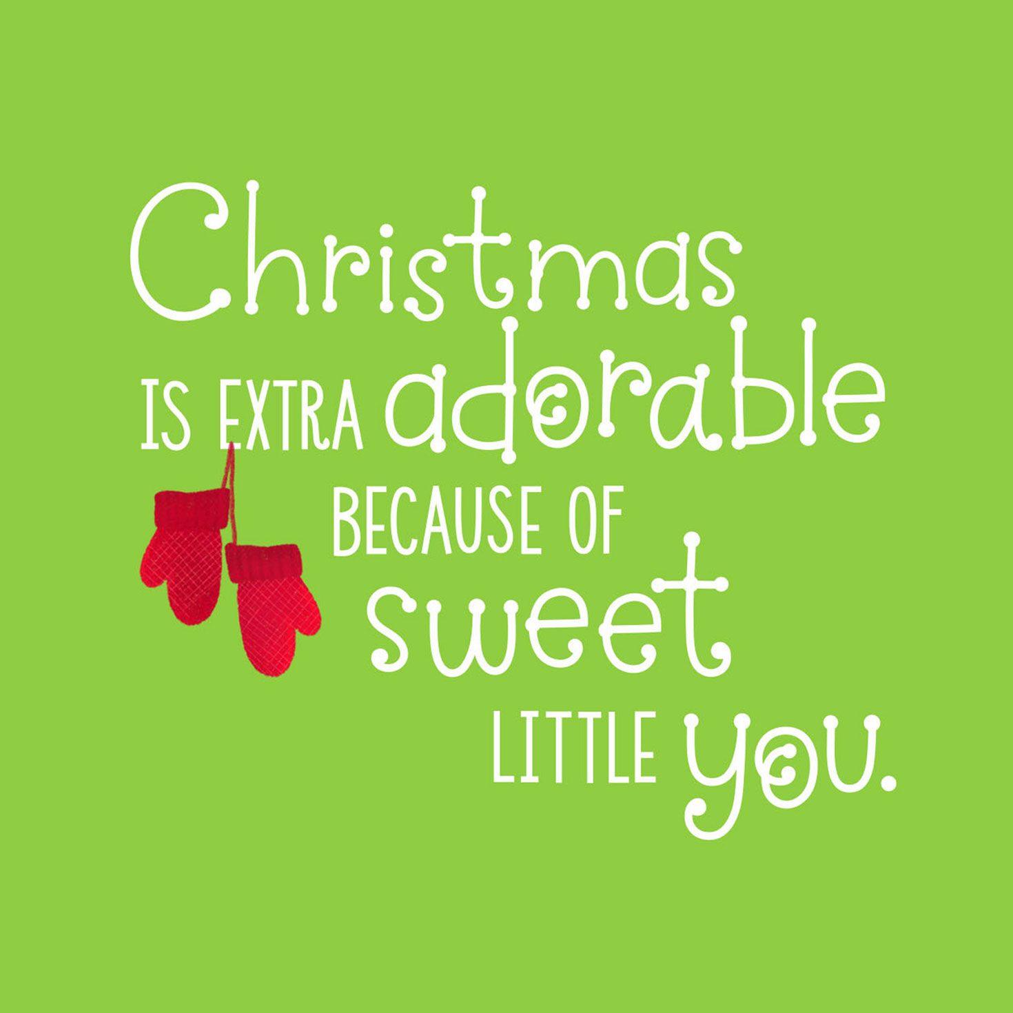 Bundled Koala Christmas Card for Granddaughter Sentiment image number 2