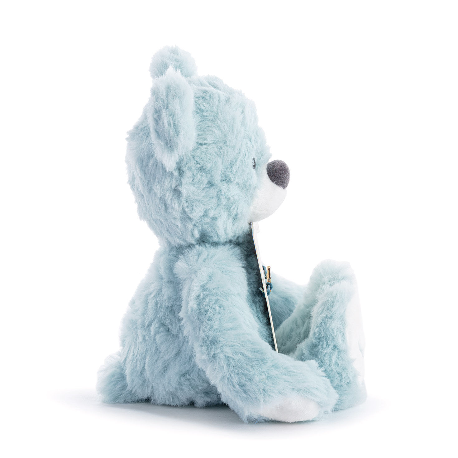 Demdaco Moon and Back Blue Plush Bear With Moon Bracelet, , large image number 3