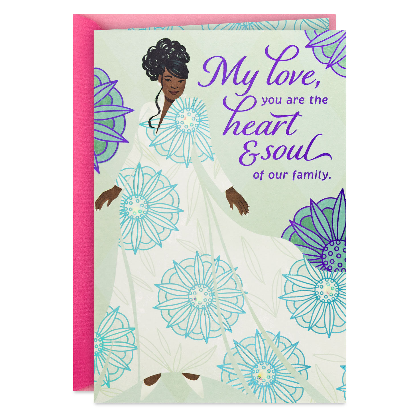 You Are the Heart and Soul of Our Family Romantic Mother's Day Card