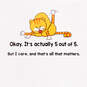 Cats Don't Care Funny Birthday Card, , large image number 2