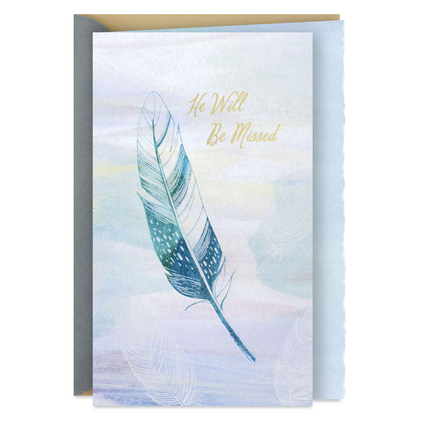 He Will Be Missed Sympathy Card