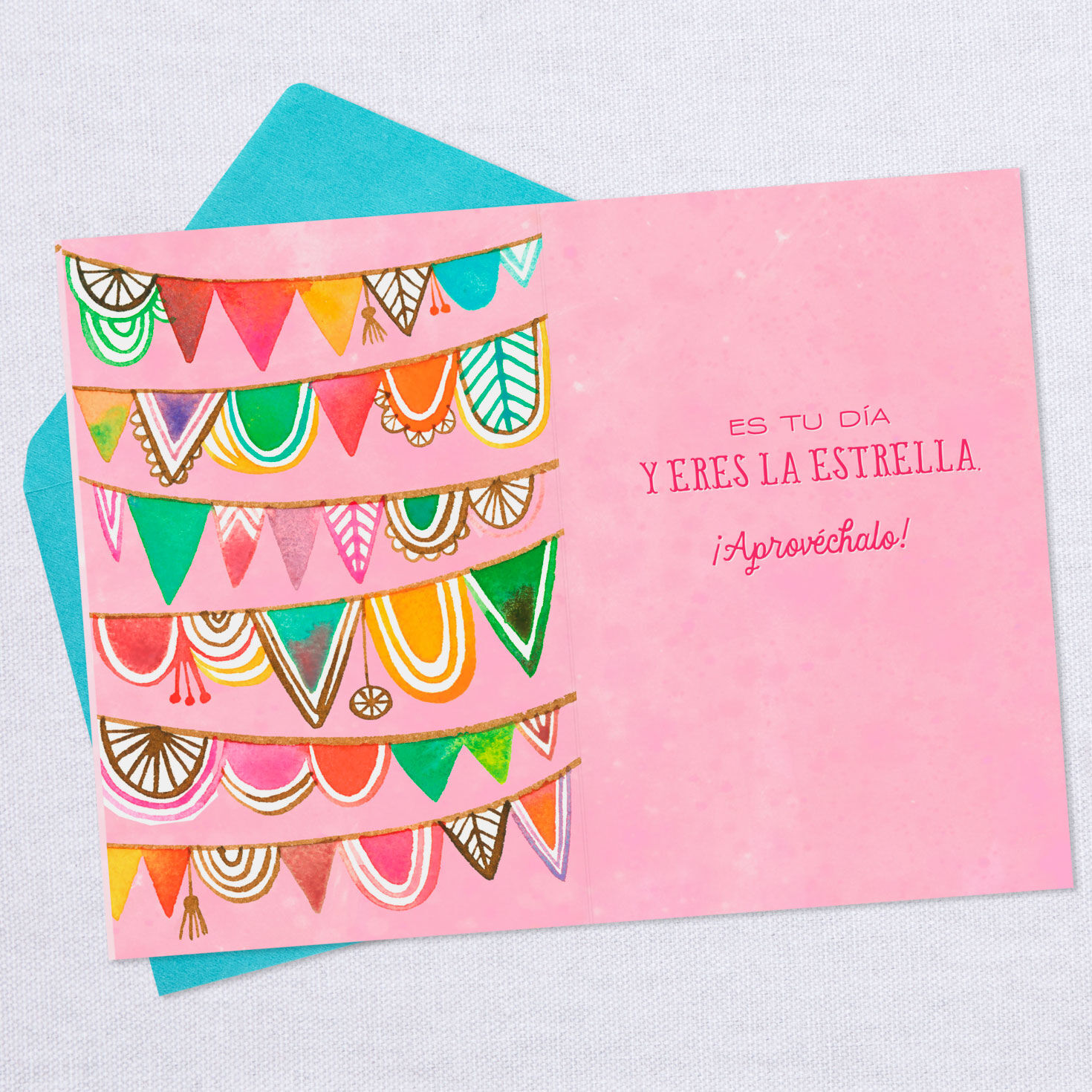 It's Your Day Spanish-Language Birthday Card, , large image number 3