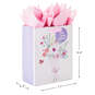 9.6" Fresh Flower Bouquet Medium Gift Bag With Tissue Paper, , large image number 3
