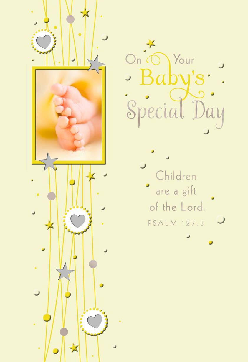 A Gift of the Lord Baptism Card