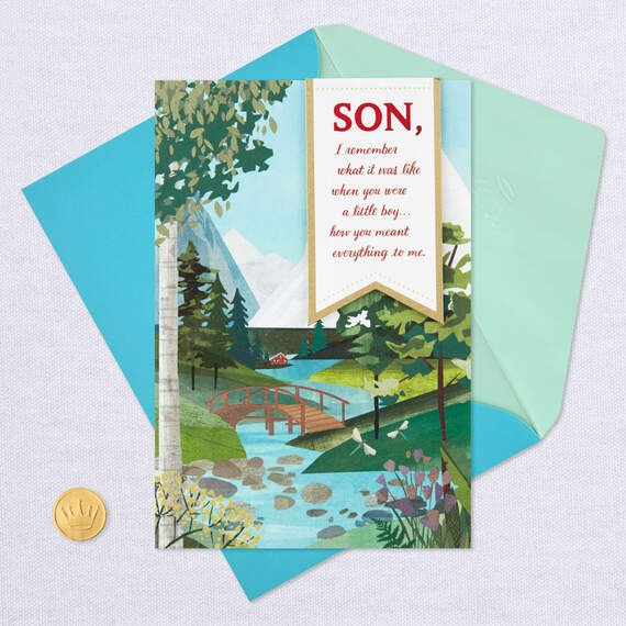 The Love You Have for Your Family Father's Day Card for Son, , large image number 5