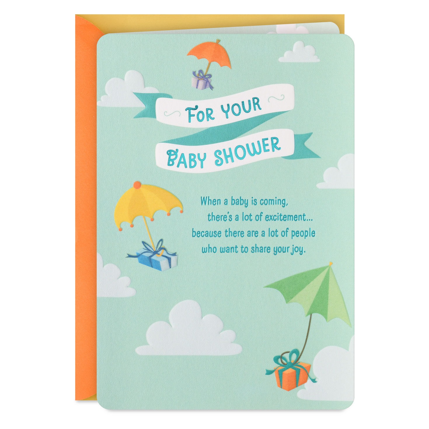 So Happy for You Baby Shower Card From All