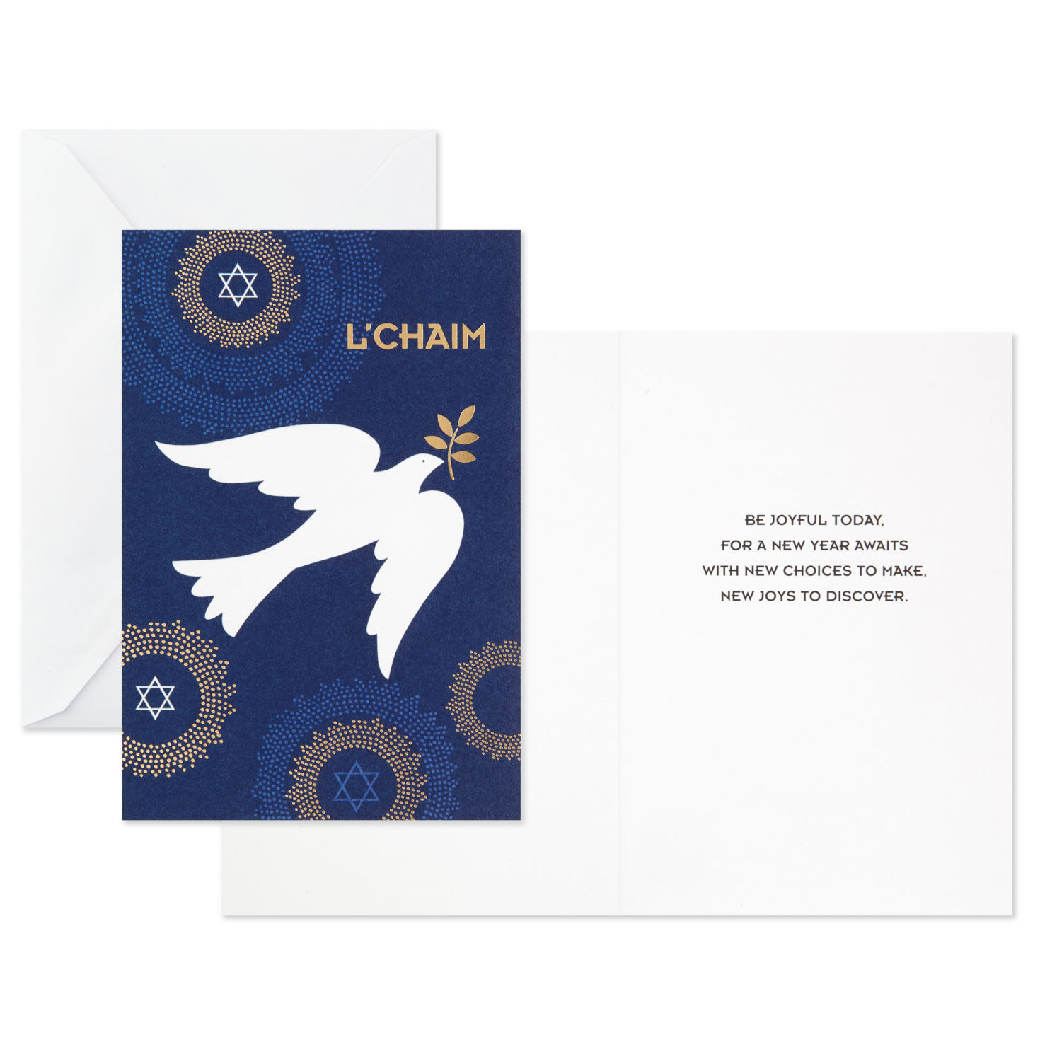 Star of David and Dove Rosh Hashanah Cards, Pack of 6 for only USD 5.99 | Hallmark