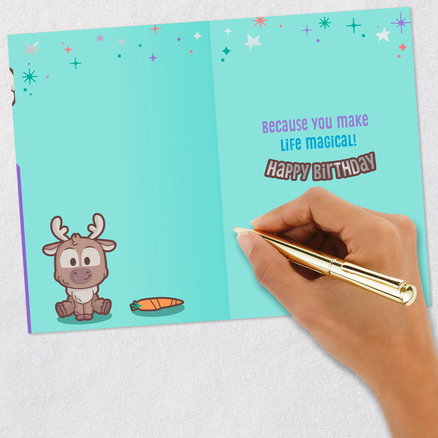 Disney Frozen You Make Life Magical Birthday Card for Great-Granddaughter for only USD 2.99 | Hallmark
