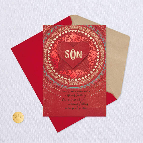 Son, You Are Loved Valentine's Day Card, , large image number 5