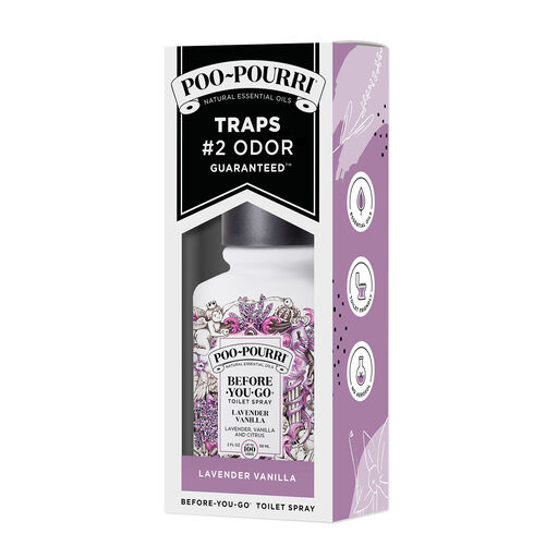 Lavender Vanilla Poo-Pourri Deodorizing Spray, 2 oz., 