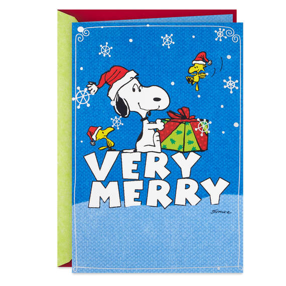 Peanuts® Snoopy Very Merry Christmas Card