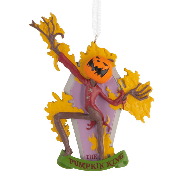 Disney Tim Burton's The Nightmare Before Christmas Pumpkin King Hallmark Ornament