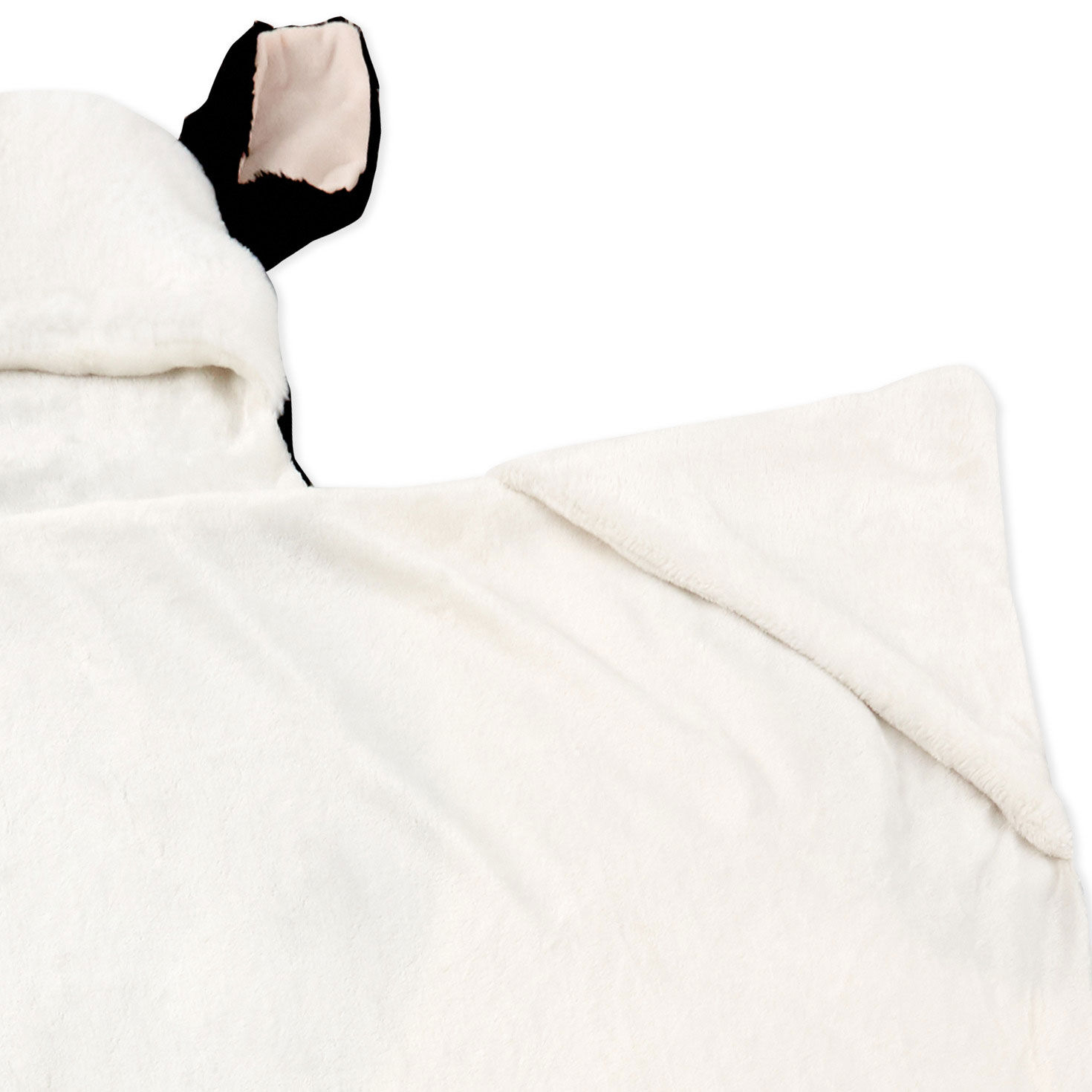 Baby Cow Hooded Blanket With Pockets  image number 4