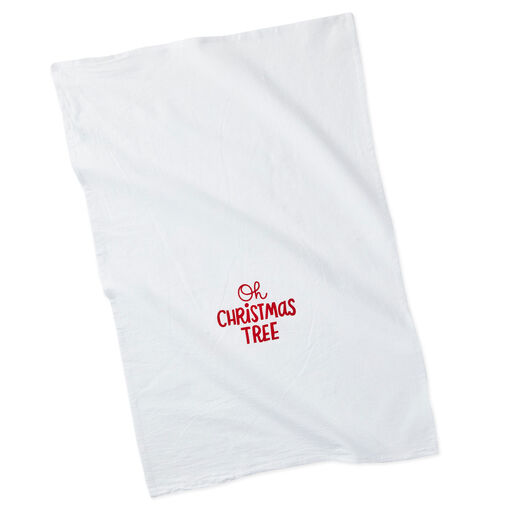 Oh Christmas Tree Tea Towel Handprint Kit, 