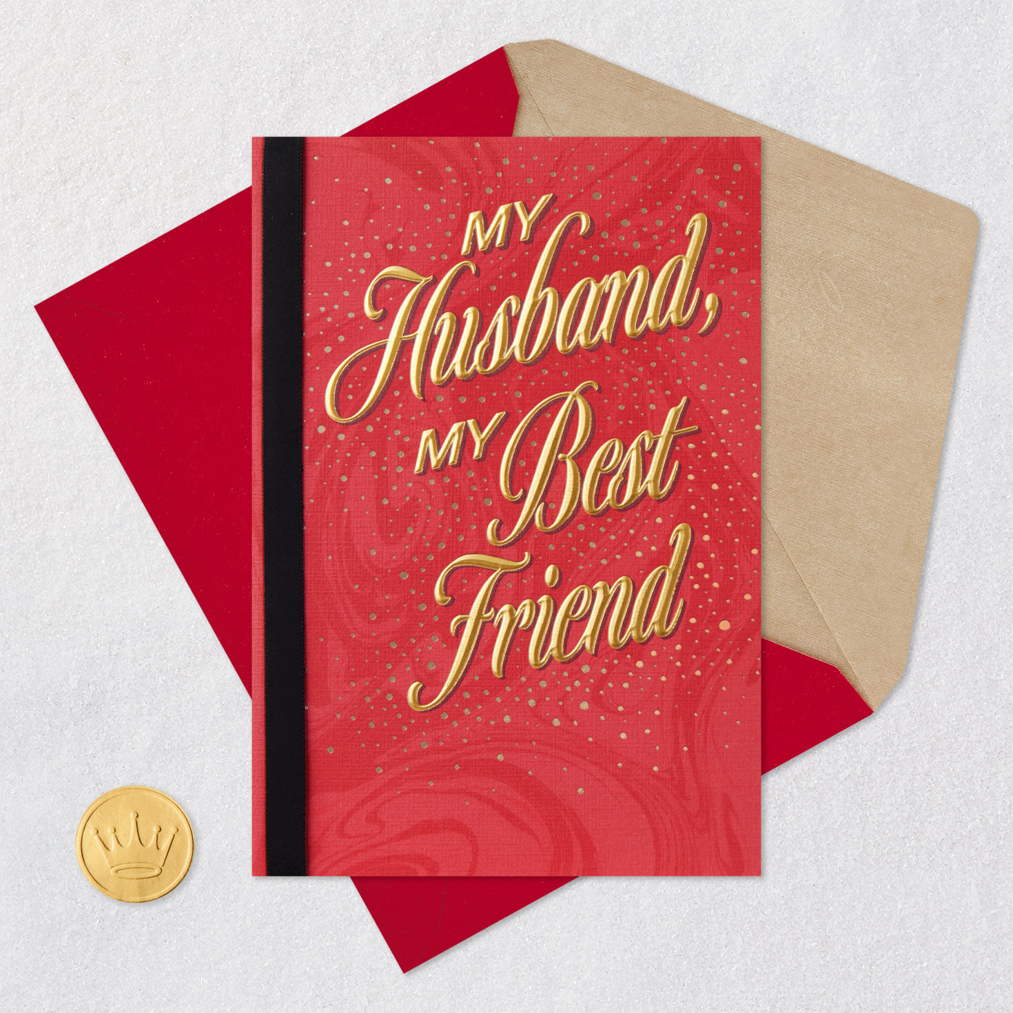 My Husband, My Best Friend Valentine's Day Card, , large image number 6