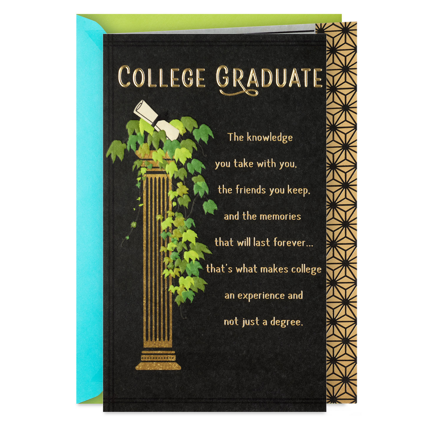 It's Not Just a Degree College Graduation Card