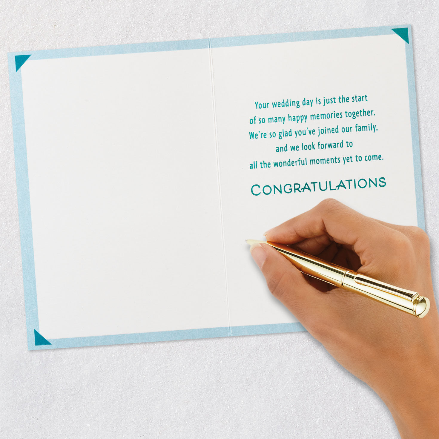 So Happy You've Joined Our Family Wedding Card for Son-in-Law, , large image number 6